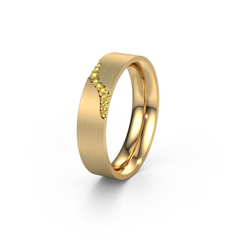 Ehering WH2100L46BM 585 Gold Gelb Saphir ±6x2 mm