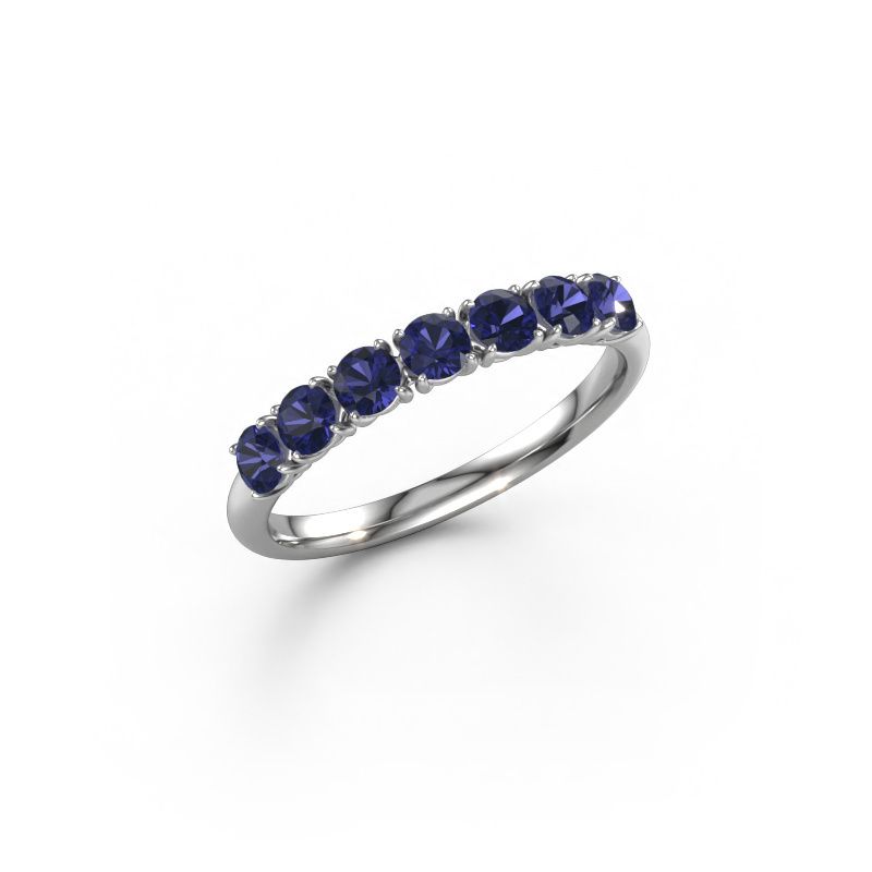 Ring Vivienne Half 950 platinum sapphire 2.9 mm