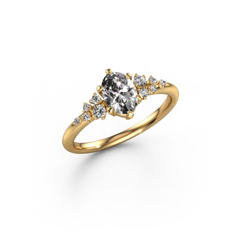 Ring Royce OVL 585 Gold Lab-grown Diamant 0.70 crt