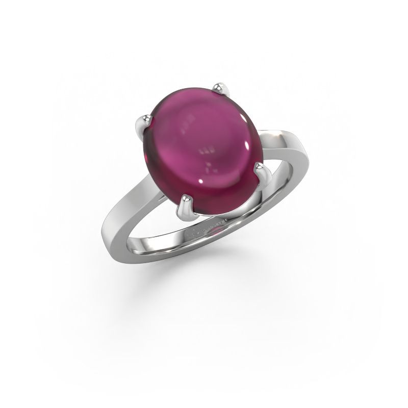 Ring Mallie 1 950 platina rhodoliet 7x5 mm