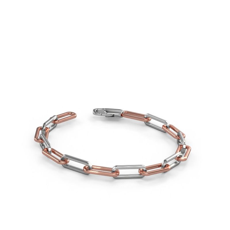 Bracelet CFE sqr 6.0 585 white gold ±0.24 in