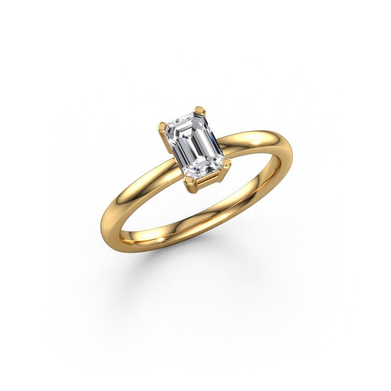 Verlovingsring Denita 1 EME 585 goud diamant 0.70 crt