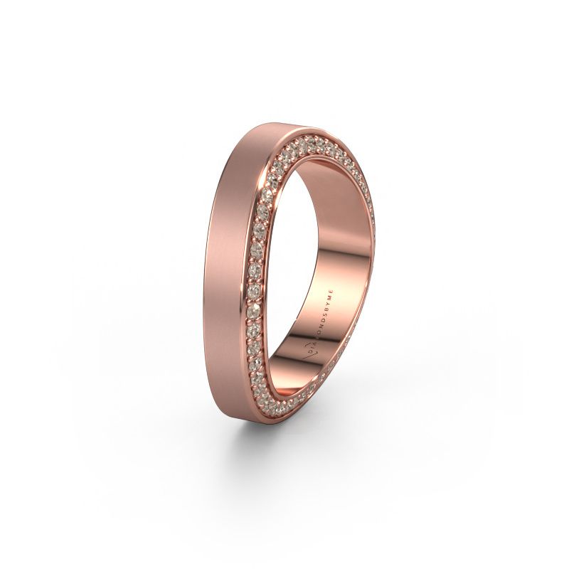 Alliance WH2029AM 585 or rose diamant brun ±5 x 2,2 mm