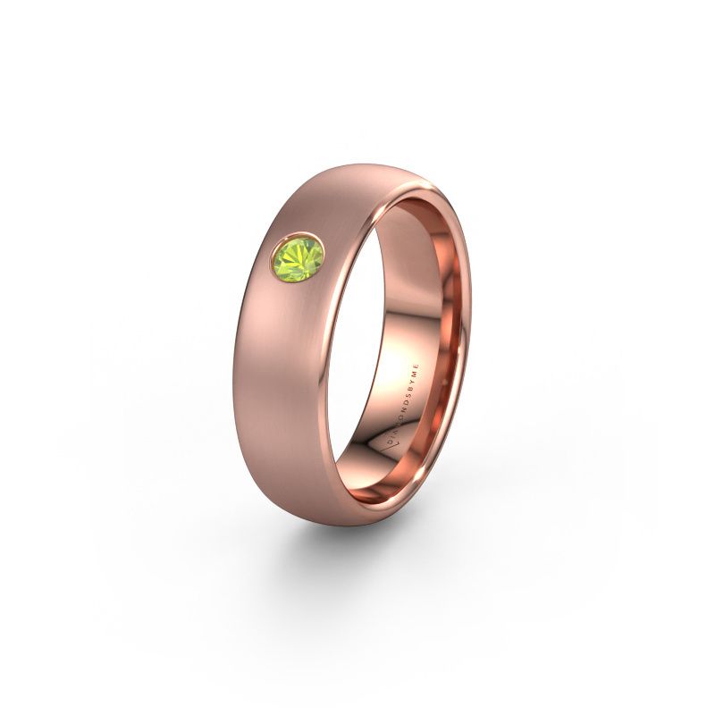 Ehering WH0101L36BM 585 Roségold Peridot ±6x2 mm