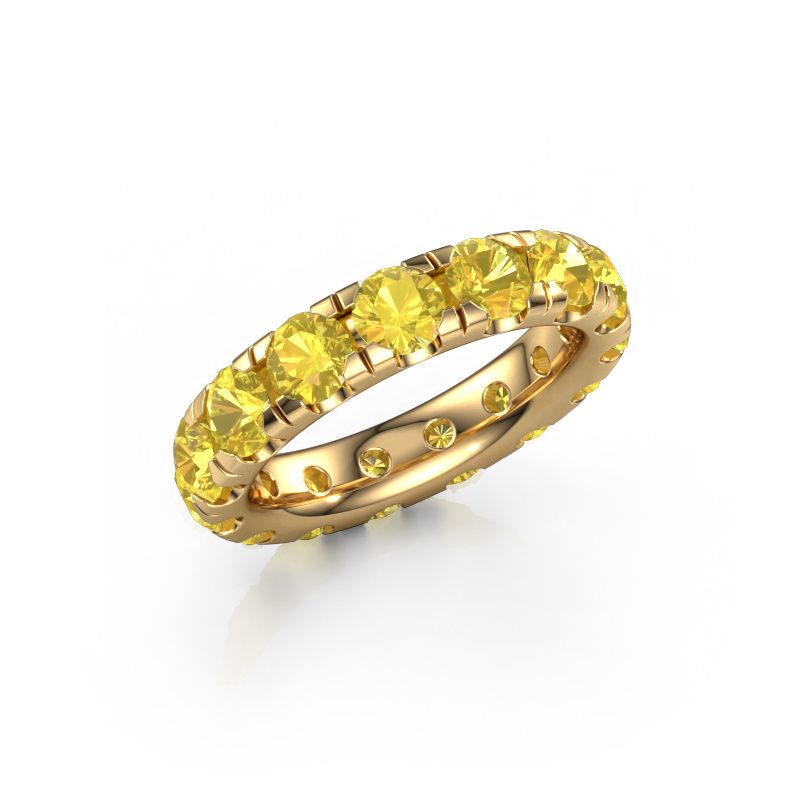 Vorsteckring Jackie 4.2 585 Gold Gelb Saphir 4.2 mm