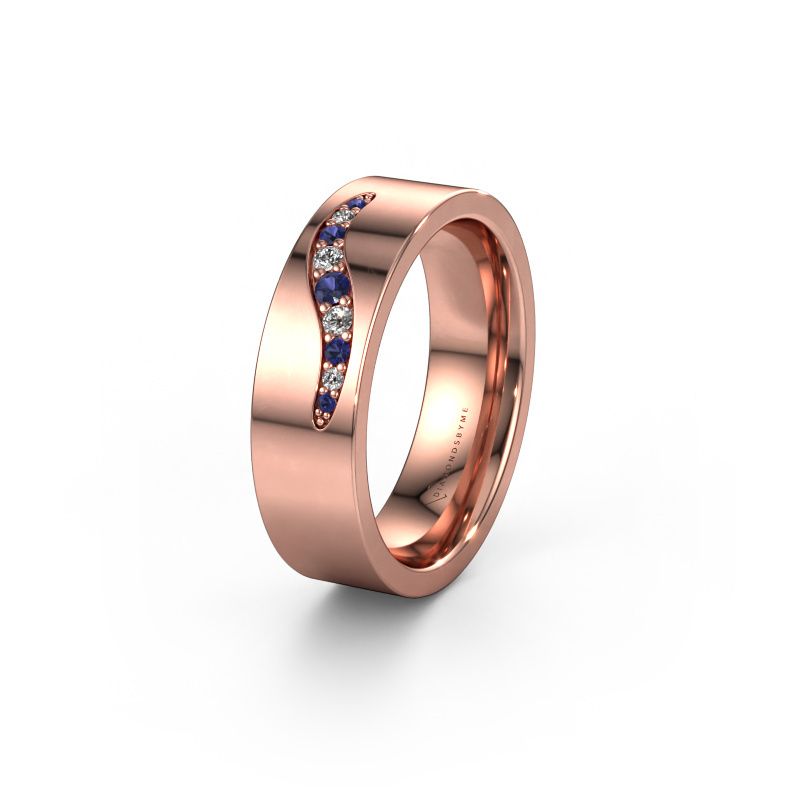 Alliance WH2053L16BP 585 or rose saphir ±6 x 2 mm
