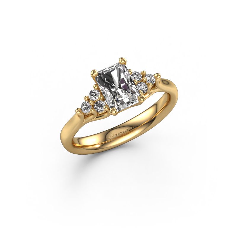Engagement ring Monika RAD 585 gold diamond 1.00 crt