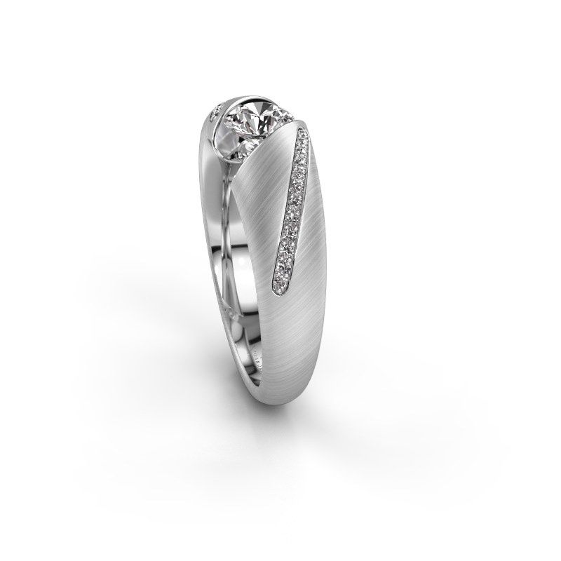 Image of Ring Hojalien 2<br/>585 white gold<br/>Diamond 0.62 crt