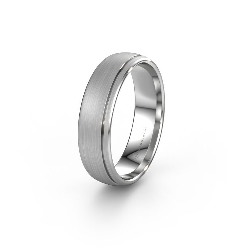Wedding ring WH0500M36AM 950 platinum ±0.24x0.07 in