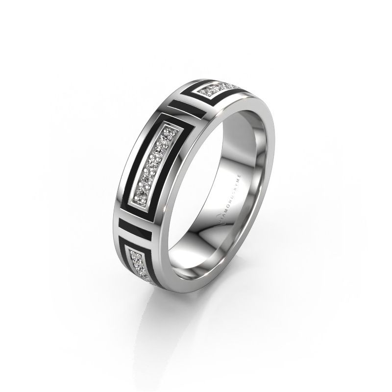 Fede nuziale WH2228L25A 585 oro bianco ±5 x 1,7 mm