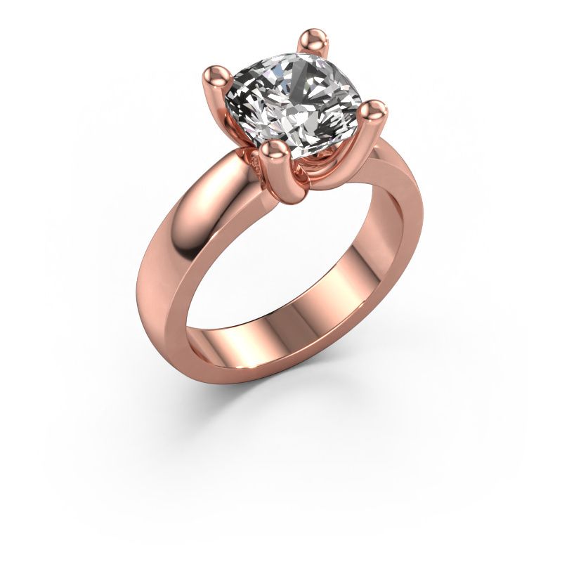 Ring Clelia CUS 585 rose gold diamond 2.50 crt