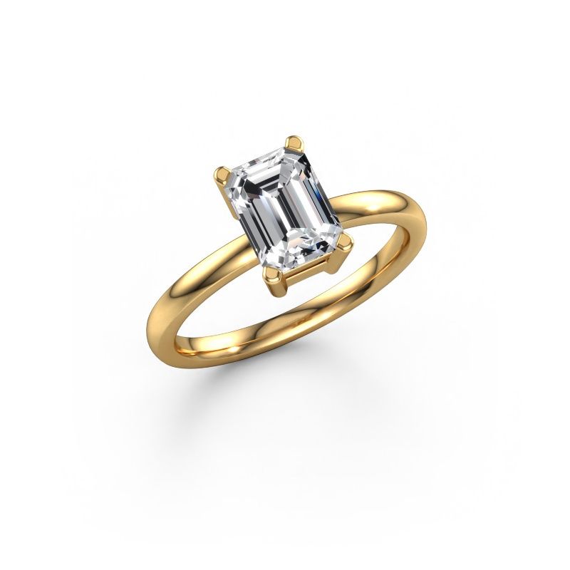 Forlovelsesring Denita 1 EME 585 gull lab-diamant 1.50 crt