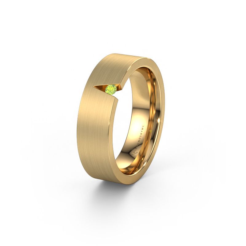 Ehering WH2023L 585 Gold Peridot ±6x2 mm