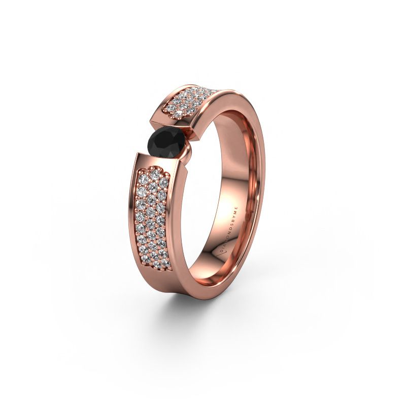 Alliance WH2100L 585 or rose diamant noir ±5x3 mm