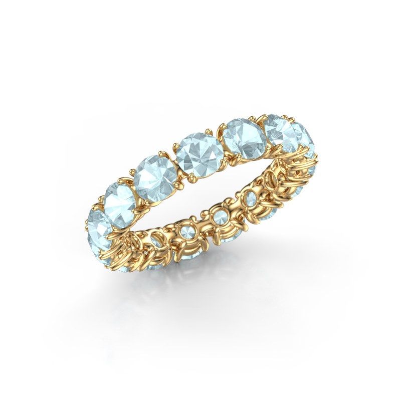 Bild von Ring vivienne 4.2<br/>585 Gold<br/>Aquamarin 4.2 mm