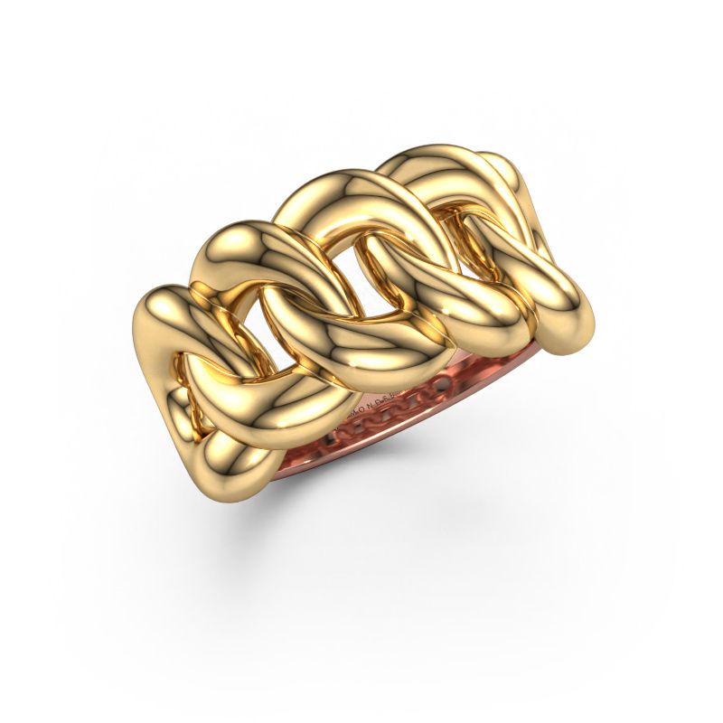 Ring Delmy 12mm 585 rose gold