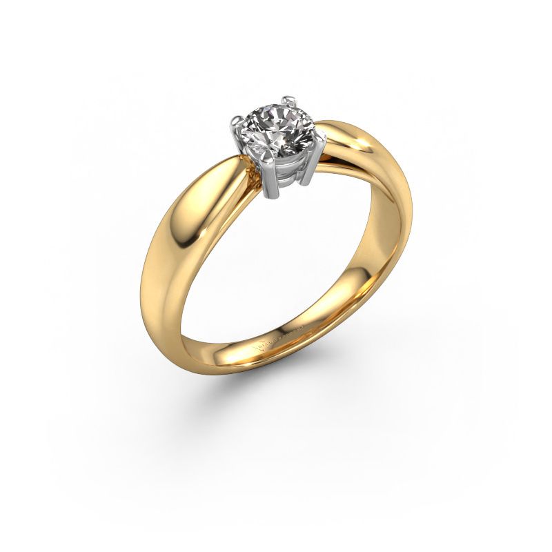 Engagement ring Nichole 585 gold diamond 0.40 crt