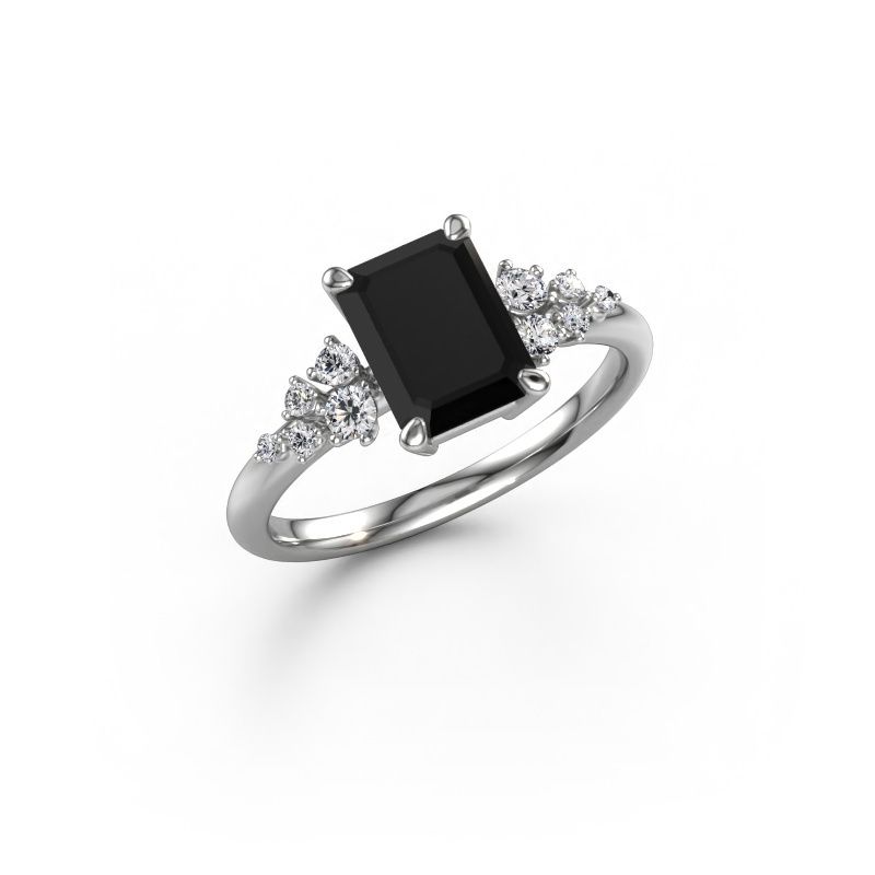 Ring Royce EME 950 Platin Schwarz Diamant 2.303 crt