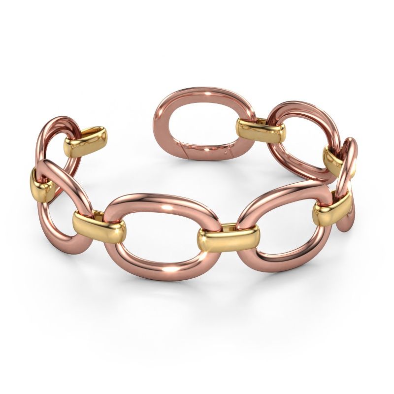 Link link bracelet Tatiana 30mm 585 rose gold