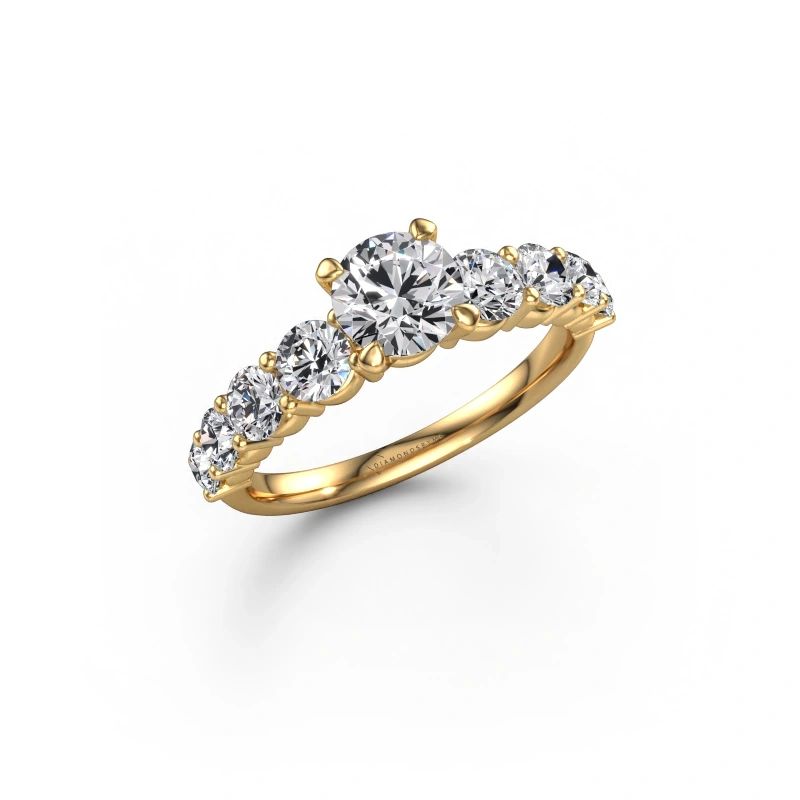 Engagement ring Deja 585 gold diamond 0.70 crt