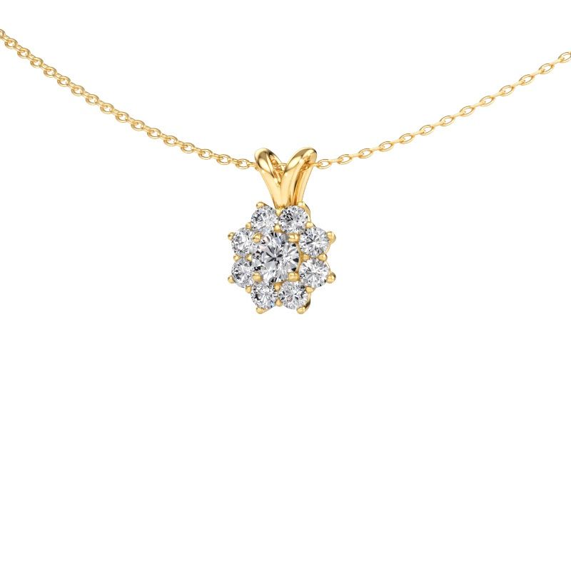 Hanger Carolyn 585 goud lab-grown diamant 0.69 crt