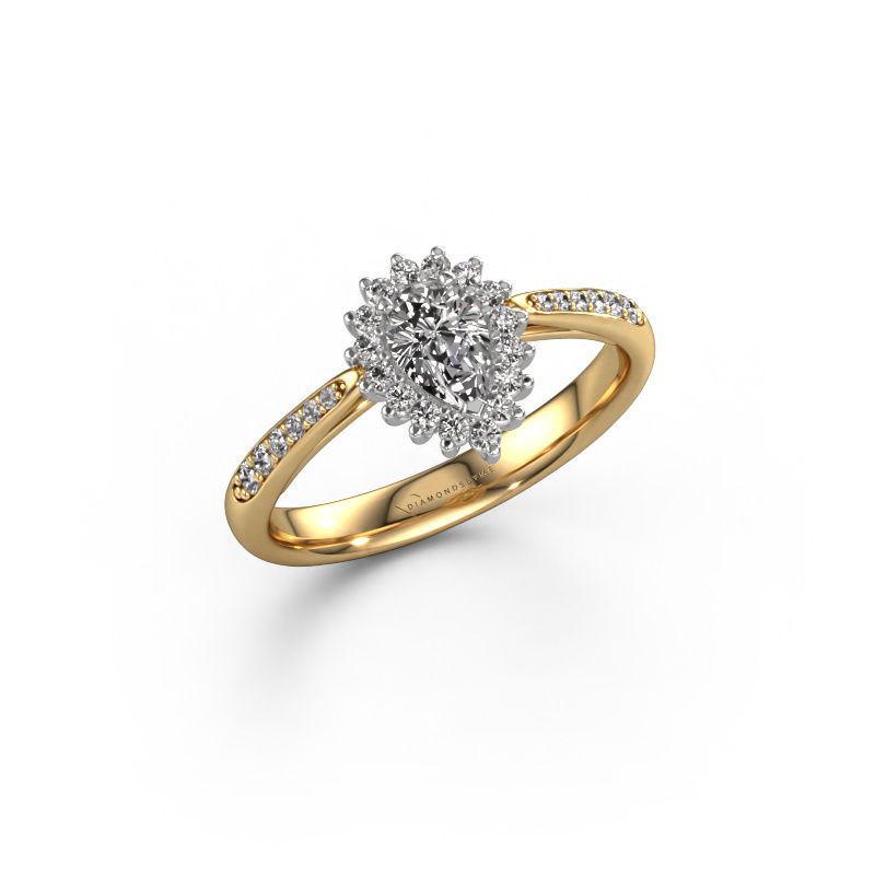 Verlovingsring Tilly per 2 585 goud diamant 0.65 crt