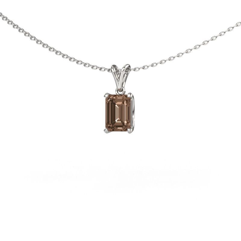 Pendant Sam EME 585 white gold brown diamond 1.15 crt