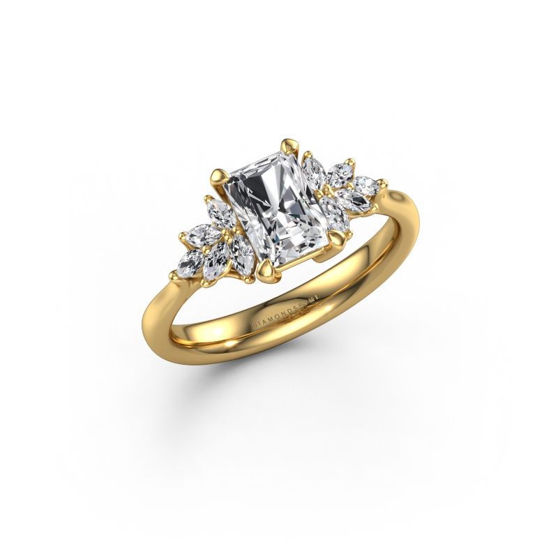 Verlobungsring Fiona RAD 585 Gold Lab-grown Diamant 1.25 crt