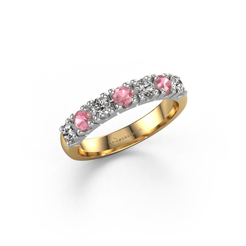 Ring Rianne 7 585 gold tourmaline pink 3 mm