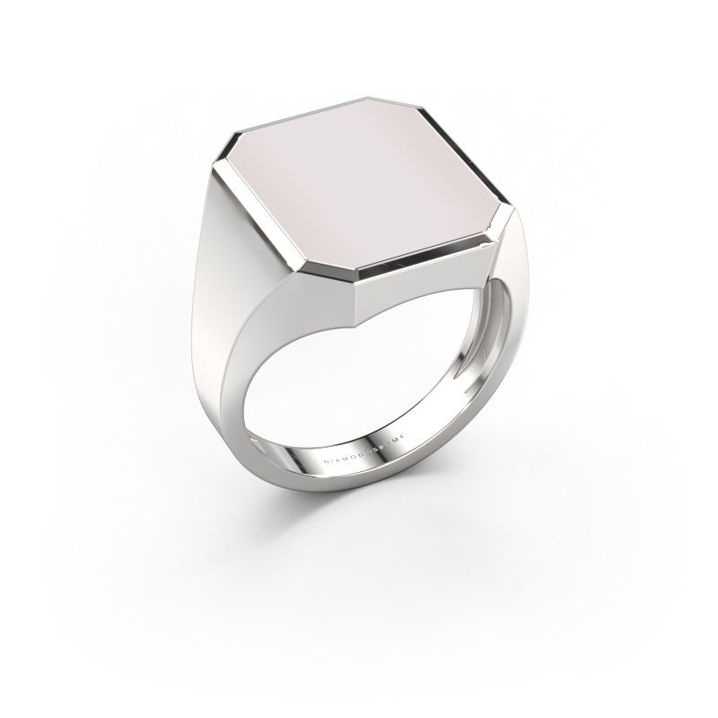 Signet ring Lars 5 light 950 platinum red sardonyx 16x13 mm