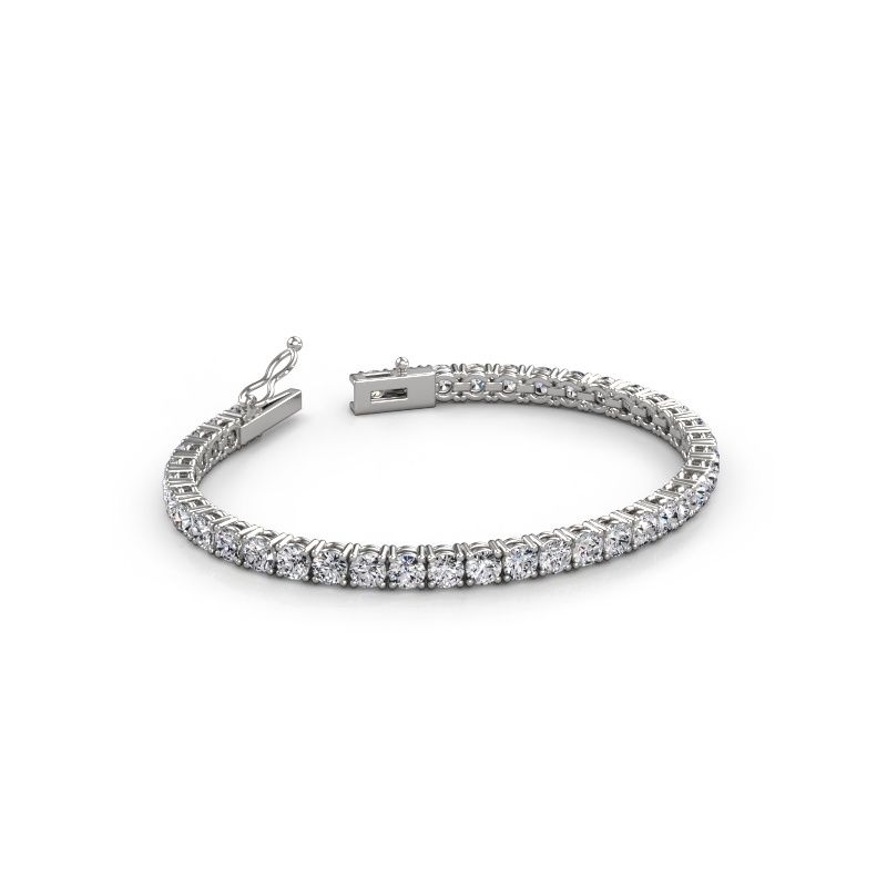 Tennis bracelet Shirley 4.0 diamond 585 white gold 9.50 crt