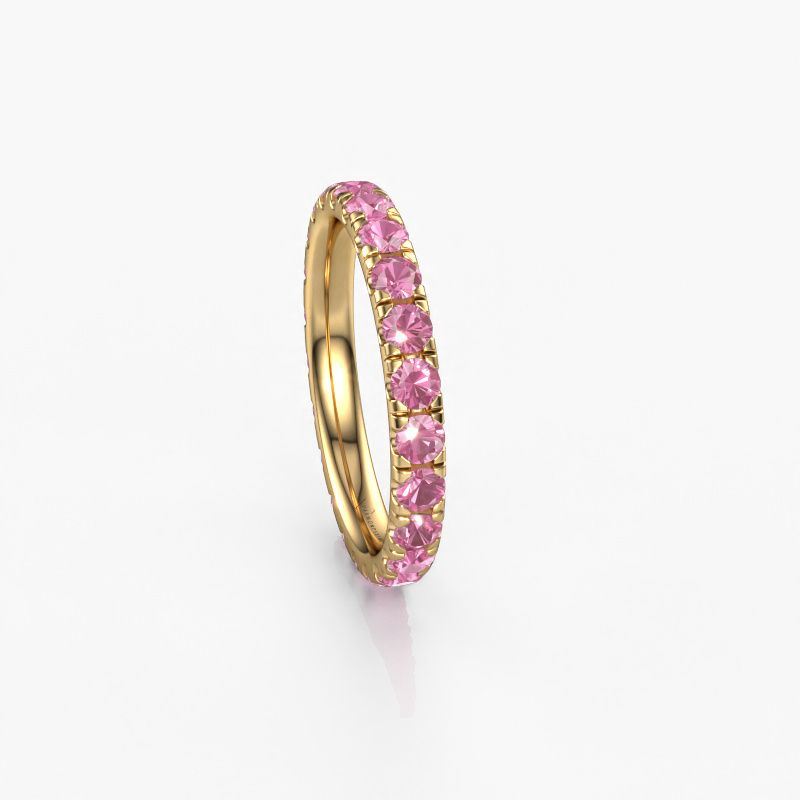 Image of Ring Jackie 2.5<br/>585 gold<br/>Pink sapphire 2.5 mm