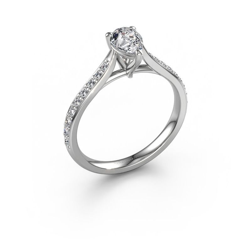 Engagement ring Mignon PER 2 950 platinum lab-grown diamond 0.739 crt