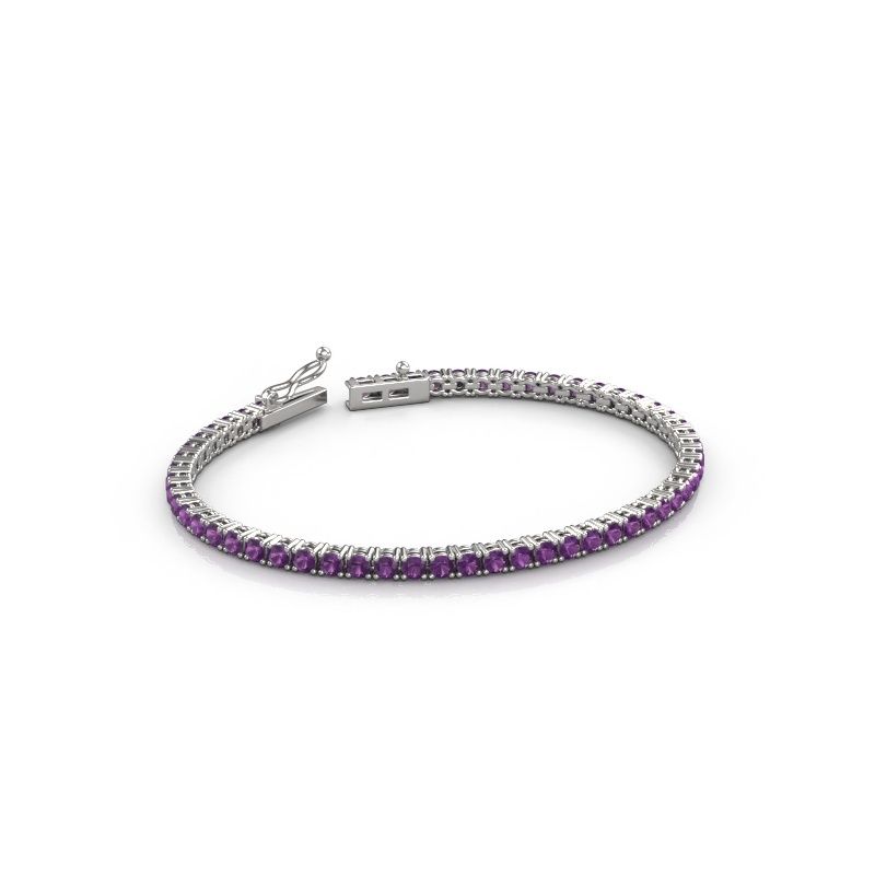 Tennis bracelet Shirley 2.7 585 white gold 2.7 mm