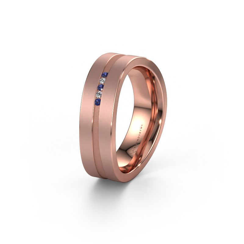 Alliance WH2019P 585 or rose saphir ±6x2 mm