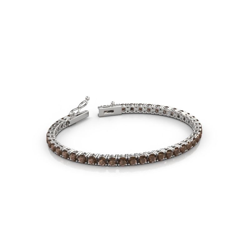 Tennisarmband Shirley 3.7 585 witgoud