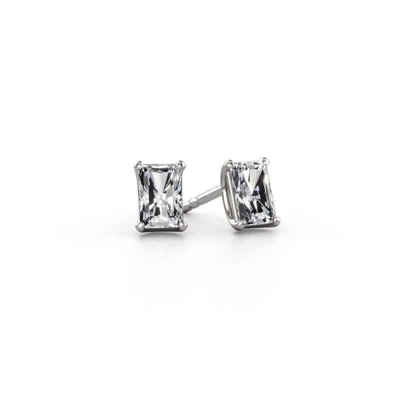 Stiftörhängen Sam RAD 950 platina labbodlad diamant 1.30 crt