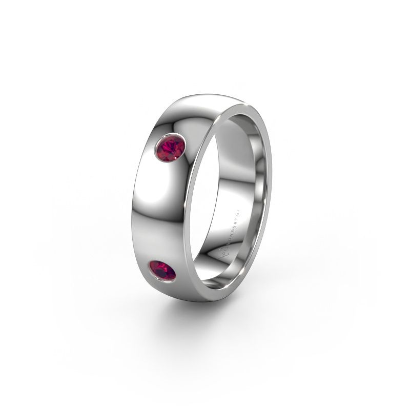 Alliance WH0104L26BP 950 platine rhodolite ±6x2 mm