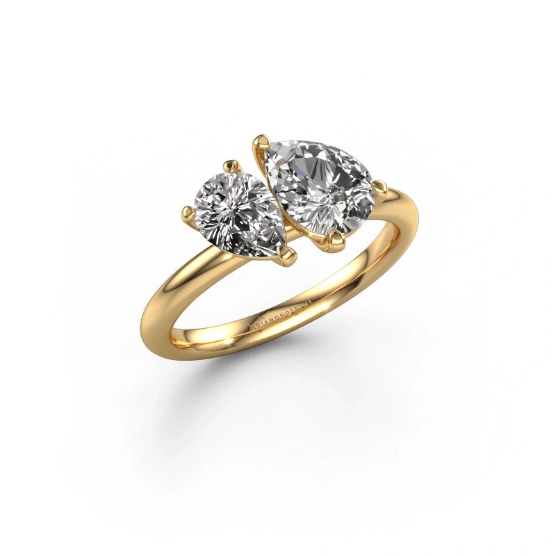 Verlobungsring Toi et Moi PER-PER 585 Gold Diamant 1.65 crt
