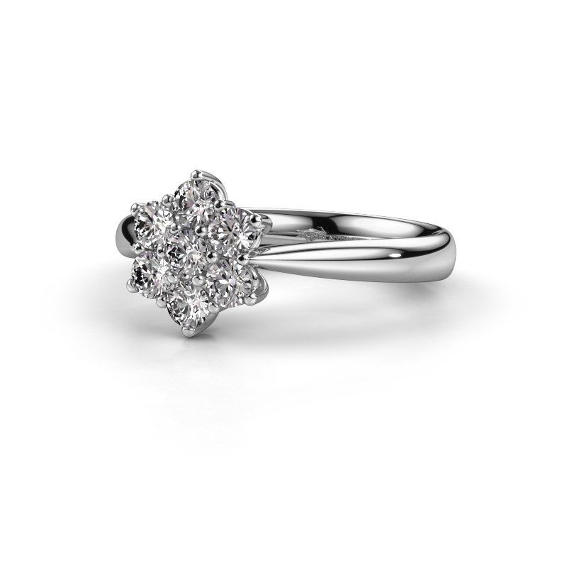Afbeelding van Promise ring Chantal 1 950 platina diamant 0.08 crt