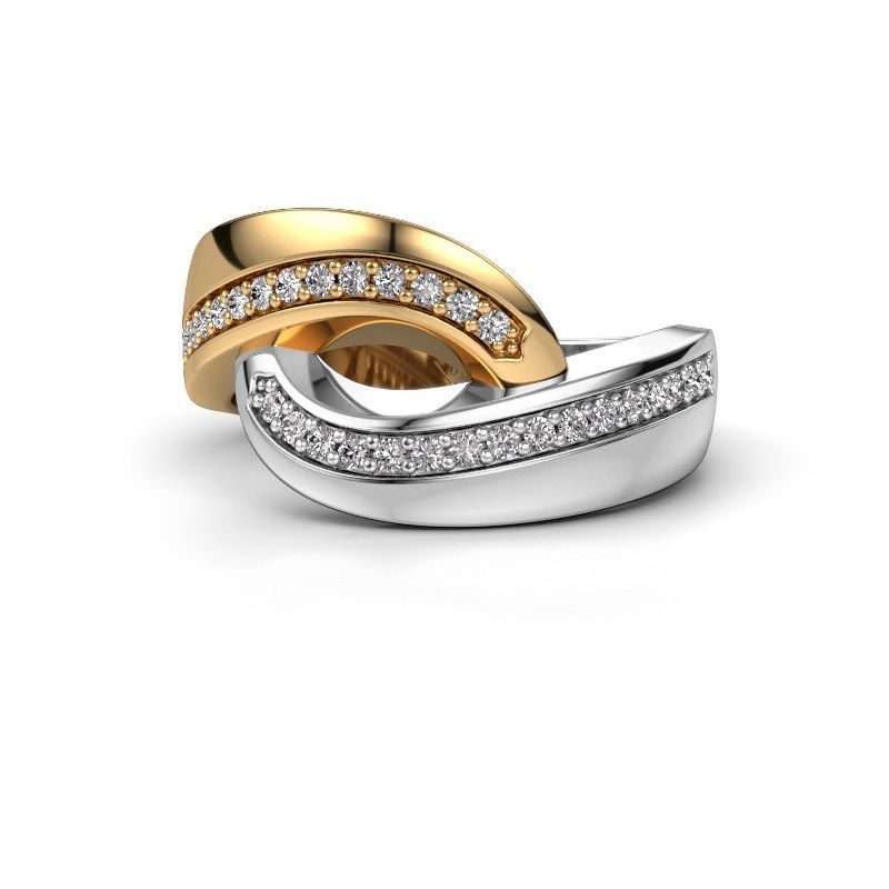Image de Bague Sharita<br/>585 or jaune<br/>Diamant 0.24 crt