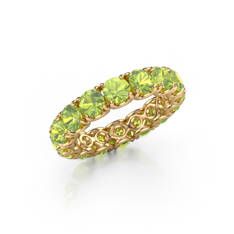 Ring Estee 4.2 585 gold peridot 4.2 mm