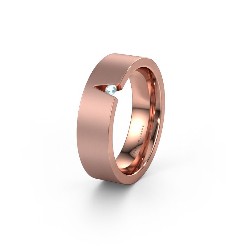 Alliance WH2023L 585 or rose aigue-marine ±6x2 mm