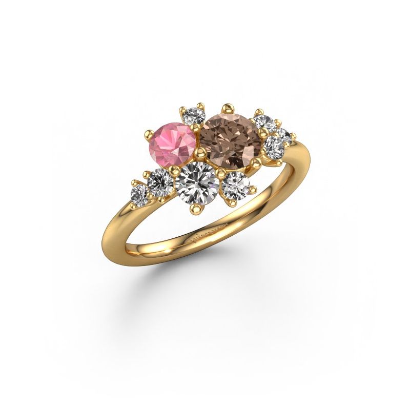Ring Veronica 585 Gold Braun Diamant 1.115 crt