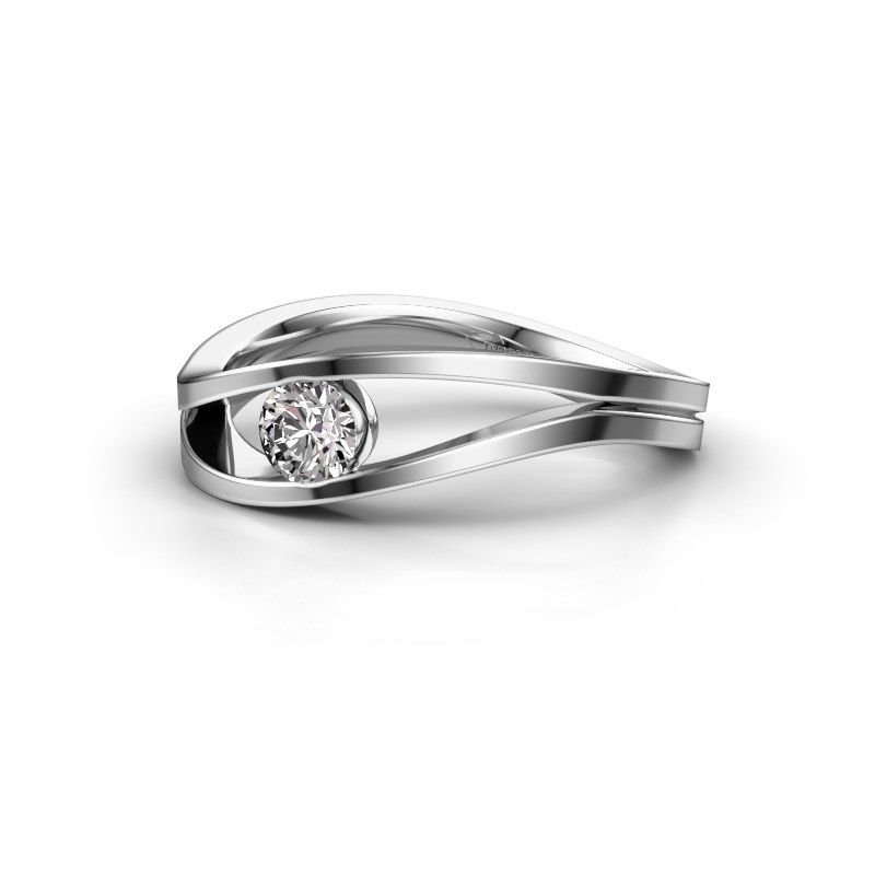 Image of Ring Sigrid 1<br/>950 platinum<br/>Diamond 0.25 crt