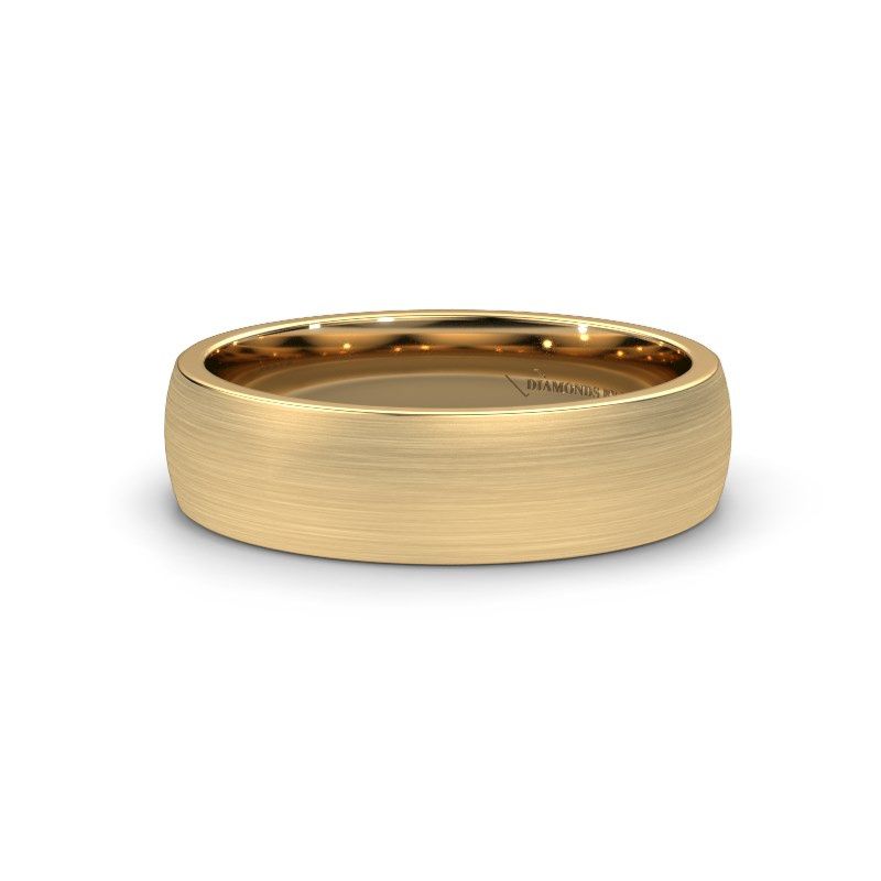 Image of Wedding ring WH0100M26BM<br/>585 gold ±6x2 mm