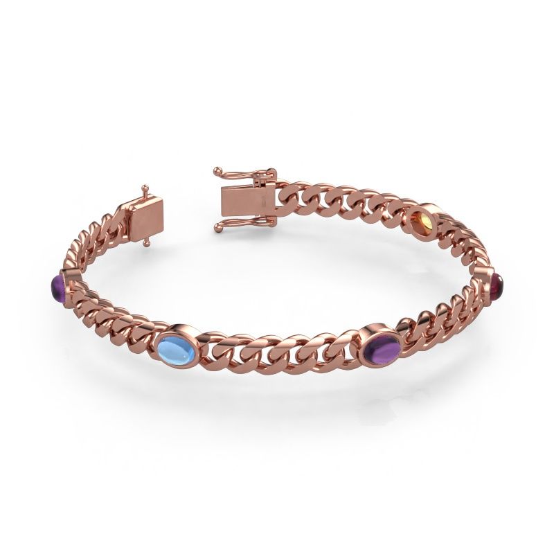 Link link bracelet Corinne 5 7mm 585 rose gold