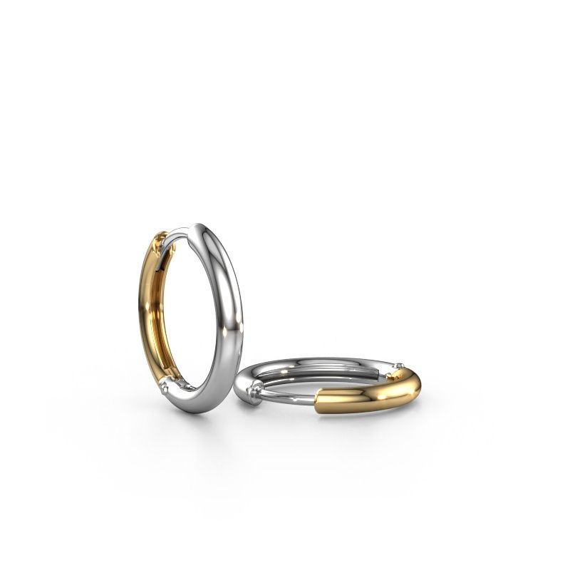 Hoop earrings Aya 16 585 white gold