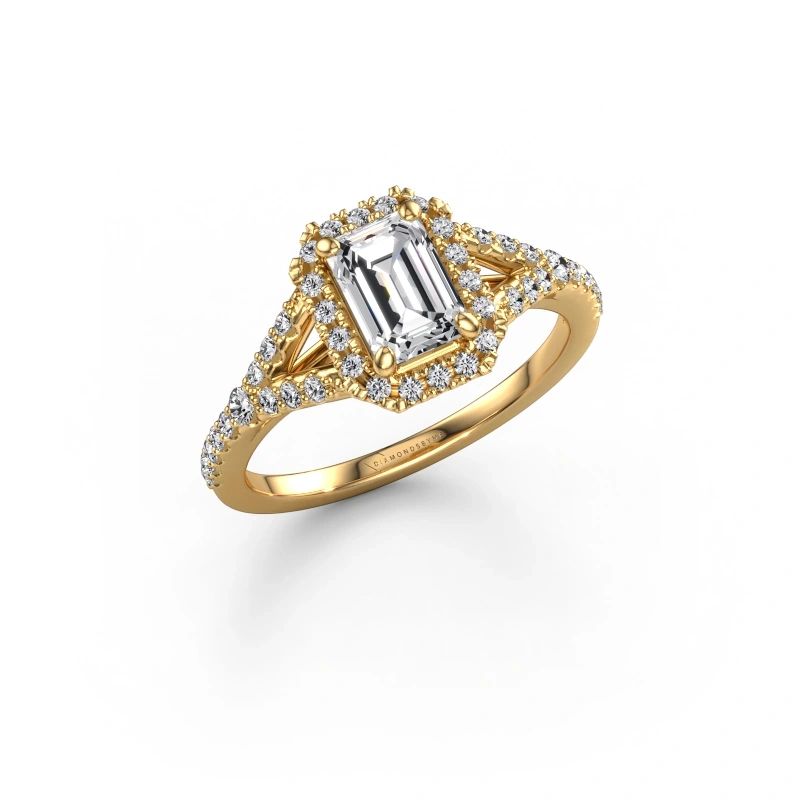 Verlobungsring Kimber EME 585 Gold Lab-grown Diamant 1.236 crt