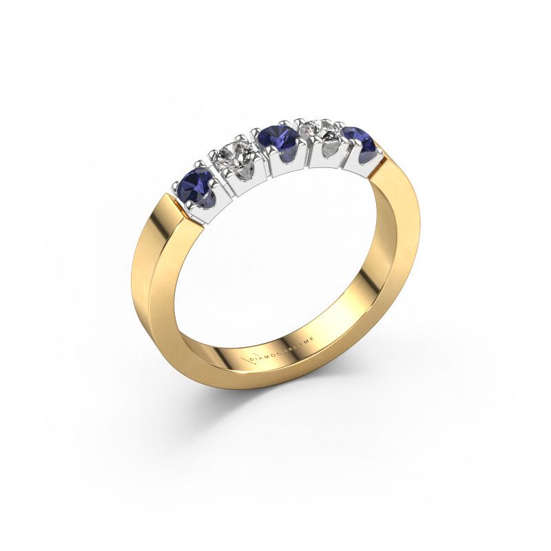 Ring Dana 5 585 gold sapphire 3 mm